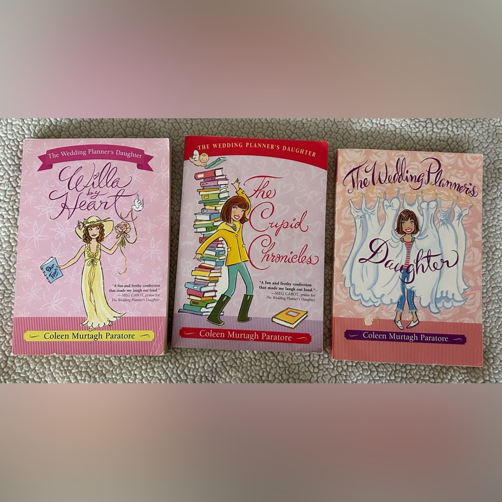 The wedding planner’s daughter - Book bundle lot of 3